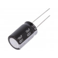 EEUEB2G330; Capacitor: electrolytic; THT; 33uF; 400VDC; Ø16x25mm; Pitch: 7.5mm; PANASONIC