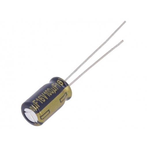 EEUFC1C101; Capacitor: electrolytic; low impedance; THT; 100uF; 16VDC; ±20%; PANASONIC