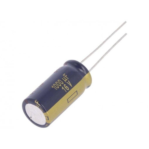 EEUFC1C102S; Capacitor: electrolytic; low impedance; THT; 1000uF; 16VDC; ±20%; PANASONIC