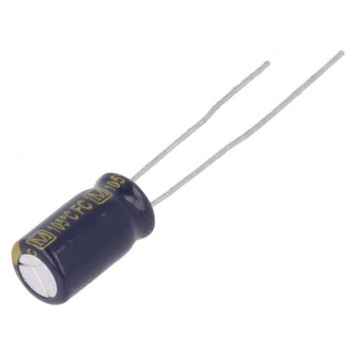 EEUFC1E101SH; Capacitor: electrolytic; low impedance; THT; 100uF; 25VDC; ±20%; PANASONIC