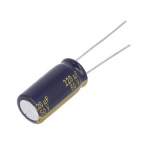 EEUFC1H221B; Capacitor: electrolytic; low impedance; THT; 220uF; 50VDC; ±20%; PANASONIC
