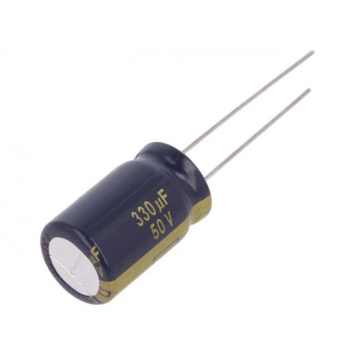 EEUFC1H331; Capacitor: electrolytic; low impedance; THT; 330uF; 50VDC; ±20%; PANASONIC
