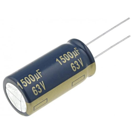 EEUFC1J152; Capacitor: electrolytic; low impedance; THT; 1500uF; 63VDC; ±20%; PANASONIC