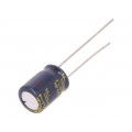 EEUFC1J470; Capacitor: electrolytic; low impedance; THT; 47uF; 63VDC; ±20%; PANASONIC EEUFC1J470; Capacitor: electrolytic; low impedance; THT; 47uF; 63VDC; ±20%; PANASONIC
