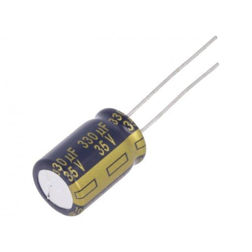 EEUFC1V331B; Capacitor: electrolytic; low impedance; THT; 330uF; 35VDC; ±20%; PANASONIC
