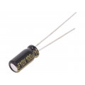 EEUFM1A101; Capacitor: electrolytic; low impedance; THT; 100uF; 10VDC; Ø5x11mm; PANASONIC