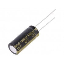 EEUFM1A152L; Capacitor: electrolytic; low impedance; THT; 1500uF; 10VDC; ±20%; PANASONIC