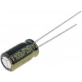 EEUFM1E101; Capacitor: electrolytic; low impedance; THT; 100uF; 25VDC; ±20%; PANASONIC