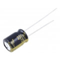 EEUFM1E221; Capacitor: electrolytic; low impedance; THT; 220uF; 25VDC; ±20%; PANASONIC