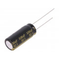EEUFM1H331L; Capacitor: electrolytic; low impedance; THT; 330uF; 50VDC; ±20%; PANASONIC