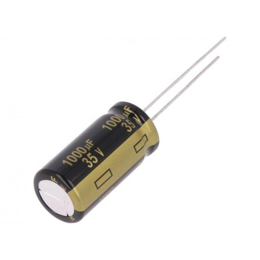 EEUFM1V102; Capacitor: electrolytic; low impedance; THT; 1000uF; 35VDC; ±20%; PANASONIC