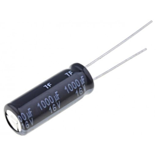EEUFR1C102L; Capacitor: electrolytic; low impedance; THT; 1000uF; 16VDC; ±20%; PANASONIC