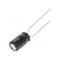EEUFR1E101B; Capacitor: electrolytic; low impedance; THT; 100uF; 25VDC; ±20%; PANASONIC