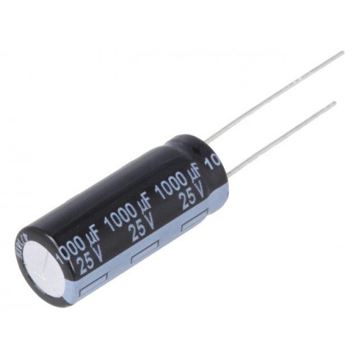 EEUFR1E102L; Capacitor: electrolytic; low impedance; THT; 1000uF; 25VDC; ±20%; PANASONIC
