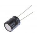 EEUFR1E471; Capacitor: electrolytic; low impedance; THT; 470uF; 25VDC; ±20%; PANASONIC