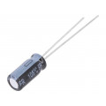 EEUFR1H100; Capacitor: electrolytic; low impedance; THT; 10uF; 50VDC; Ø5x11mm; PANASONIC