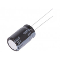 EEUFR1V102; Capacitor: electrolytic; low impedance; THT; 1000uF; 35VDC; ±20%; PANASONIC