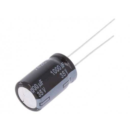 EEUFR1V102; Capacitor: electrolytic; low impedance; THT; 1000uF; 35VDC; ±20%; PANASONIC