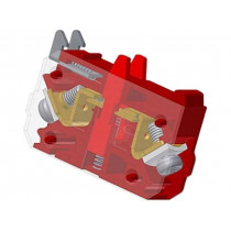 EF22GY; Contact block; 22mm; NEF22,NEF30,NEK22; -15÷30°C; front fixing; PROMET EF22GY; Contact block; 22mm; NEF22,NEF30,NEK22; -15÷30°C; front fixing; PROMET