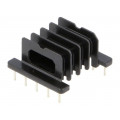 EFD25-K-10P-4S; Coilformer: with pins; Application: EFD25/13/9; Mat: plastic; FERYSTER EFD25-K-10P-4S; Coilformer: with pins; Application: EFD25/13/9; Mat: plastic; FERYSTER