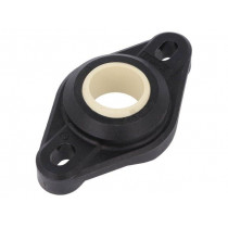 EFOM-25; Bearing: flange; Øint: 25mm; iglidur® W300; lubricant-free; igus