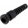 EG-11SR; Cable gland; with strain relief; PG11; IP68; Mat: polyamide; black; KSS WIRING