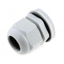 EG-21GY1; Cable gland; PG21; IP68; Mat: polyamide; grey; UL94V-2; 18.6mm; KSS WIRING