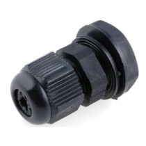 EGRWW7; Cable gland; PG7; IP68; Mat: polyamide; black; UL94V-2; 12.8mm; KSS WIRING