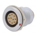 EGG.2B.310.CLL; Connector: circular; Series: 2B; socket; female; soldering; PIN: 10; LEMO EGG.2B.310.CLL; Connector: circular; Series: 2B; socket; female; soldering; PIN: 10; LEMO
