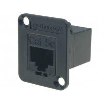 EHRJ45P5E; Coupler; EH; Cat: 5e; RJ45 socket,both sides; Case: XLR standard; SWITCHCRAFT EHRJ45P5E; Coupler; EH; Cat: 5e; RJ45 socket,both sides; Case: XLR standard; SWITCHCRAFT