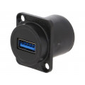 EHUSB3ACAB; Adapter; USB A socket-front,USB AB micro socket-back; EH; black; SWITCHCRAFT EHUSB3ACAB; Adapter; USB A socket-front,USB AB micro socket-back; EH; black; SWITCHCRAFT