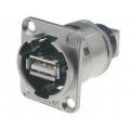 EHUSBABX; Adapter; USB A socket-front,USB B socket-back; EH; USB 2.0; SWITCHCRAFT EHUSBABX; Adapter; USB A socket-front,USB B socket-back; EH; USB 2.0; SWITCHCRAFT