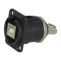 EHUSBBABX; Adapter; USB A socket-back,USB B socket-front; EH; USB 2.0; SWITCHCRAFT EHUSBBABX; Adapter; USB A socket-back,USB B socket-front; EH; USB 2.0; SWITCHCRAFT