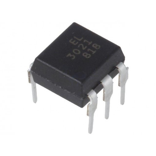 EL3021; Optotriac; 5kV; triac; DIP6; Channels: 1; 100V/μs; EVERLIGHT EL3021; Optotriac; 5kV; triac; DIP6; Channels: 1; 100V/μs; EVERLIGHT