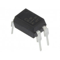 EL817C; Optocoupler; THT; Channels: 1; Out: transistor; Uinsul: 5kV; Uce: 35V; EVERLIGHT