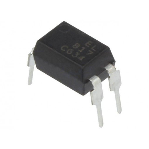 EL817C; Optocoupler; THT; Channels: 1; Out: transistor; Uinsul: 5kV; Uce: 35V; EVERLIGHT