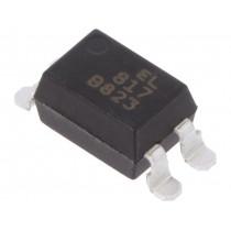 EL817S1(TU); Optocoupler; SMD; Channels: 1; Out: transistor; Uinsul: 5kV; Uce: 35V; EVERLIGHT