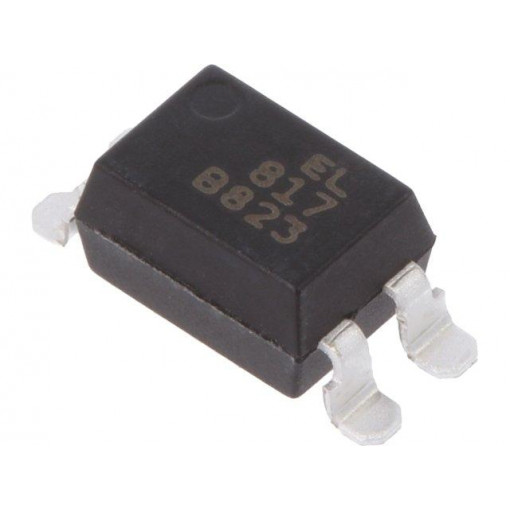 EL817S1(TU); Optocoupler; SMD; Channels: 1; Out: transistor; Uinsul: 5kV; Uce: 35V; EVERLIGHT