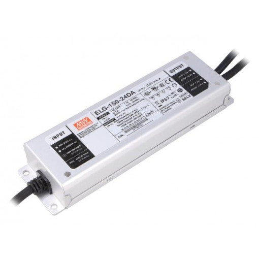 ELG-150-24DA; Power supply: switched-mode; Communication: DALI; LED; 150W; 24VDC; MEAN WELL