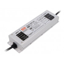 ELG-200-24; Power supply: switched-mode; LED; 201.6W; 24VDC; 8.4A; 100÷305VAC; MEAN WELL