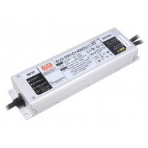 ELG-200-C1400D2-3Y; Power supply: switched-mode; LED; 198.8W; 71÷142VDC; 1.4A; IP67; MEAN WELL
