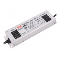 ELG-240-24A-3Y; Power supply: switched-mode; LED; 240W; 24VDC; 22.4÷25.6VDC; 5÷10A; MEAN WELL