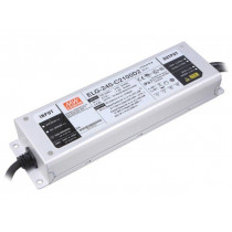 ELG-240-C2100D2; Power supply: switched-mode; LED; 241.5W; 57÷115VDC; 2.1A; IP67; MEAN WELL