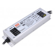 ELG-240-C700D2-3Y; Power supply: switched-mode; LED; 240.1W; 172÷343VDC; 700mA; IP67; MEAN WELL