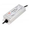 ELG-75-36A; Power supply: switched-mode; LED; 75.6W; 36VDC; 32.4÷39.6VDC; IP65; MEAN WELL