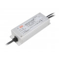 ELG-75-C1400B; Power supply: switched-mode; LED; 75.6W; 27÷54VDC; 1400mA; IP67; MEAN WELL