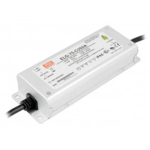 ELG-75-C350A; Power supply: switched-mode; LED; 74.9W; 107÷214VDC; 175÷350mA; MEAN WELL