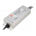 ELG-75-C350B; Power supply: switched-mode; LED; 74.9W; 107÷214VDC; 350mA; IP67; MEAN WELL