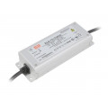 ELG-75-C500A; Power supply: switched-mode; LED; 75W; 75÷150VDC; 250÷500mA; IP65; MEAN WELL