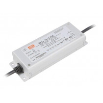 ELG-75-C700; Power supply: switched-mode; LED; 74.9W; 53÷107VDC; 700mA; IP67; MEAN WELL